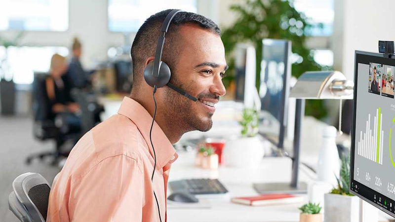 Logitech H340 USB Headset with Noise-Cancelling Mic (981-000475) – Black