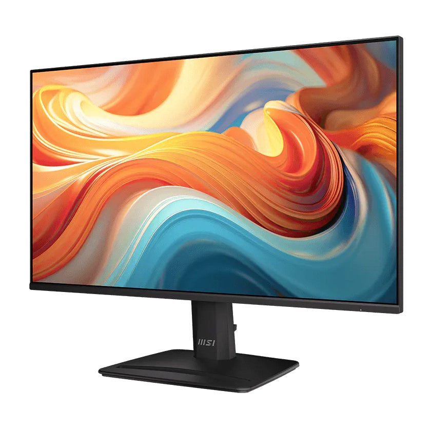 MSI 24" PRO MP242 E14C Flat FHD Monitor, IPS Panel 144Hz, AMD FreeSync, USB-C, Built-in Speakers - HDMI Black atomoffice