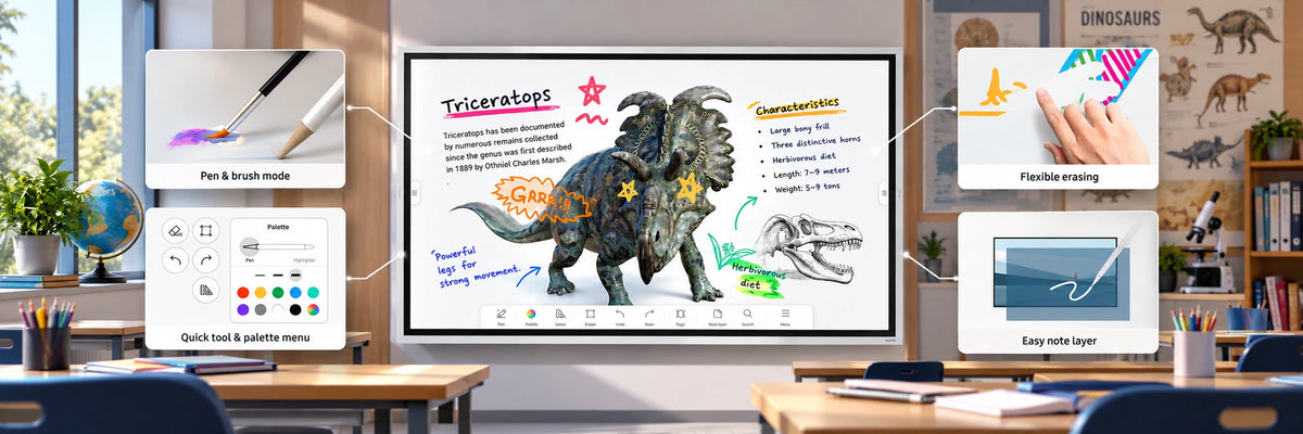 Samsung Flip Pro WM65B Interactive Display — view 1