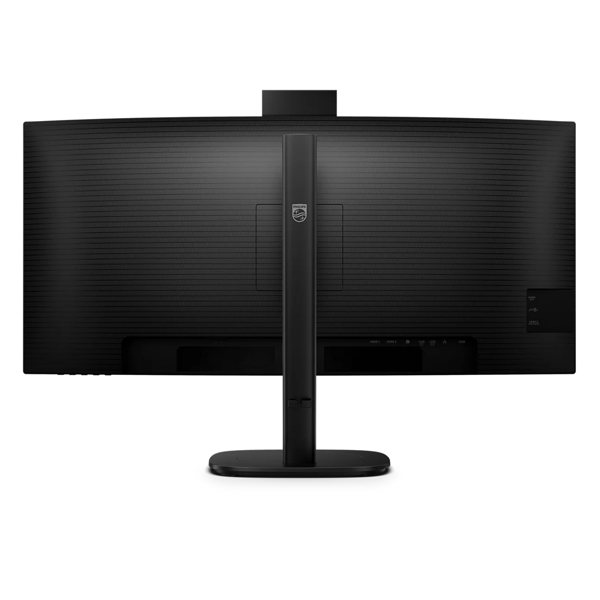Philips 34" 34B2U3600CH Curved UltraWide WQHD Monitor VA Panel 120Hz - DP, HDMI, USB-C 90W, RJ45 with Windows Hello Pop-up Webcam and Speakers atomoffice