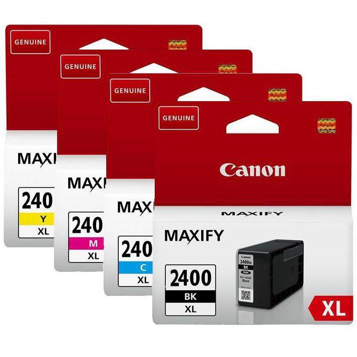Canon 2400XL Original Ink Cartridge for Canon MAXIFY iB4040, MB5040, MB5340, iB4140, MB5140, MB5440 Printers atomoffice