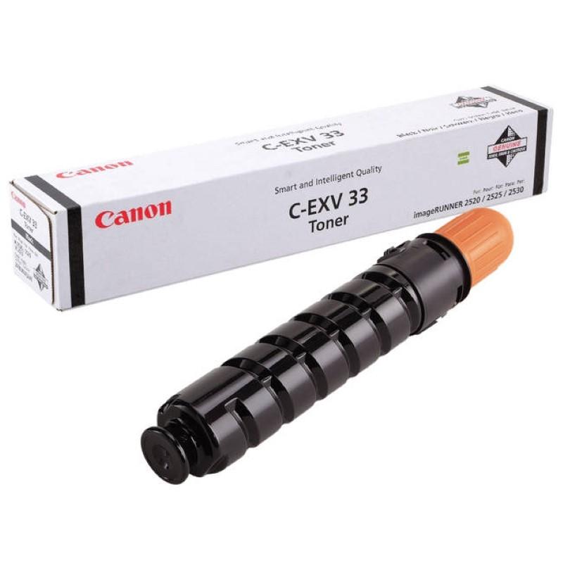 Canon C-EXV 33 original black toner cartridge (2785B002AA) for imageRUNNER 2520, 2525 and 2530 - AtomOffice UAE