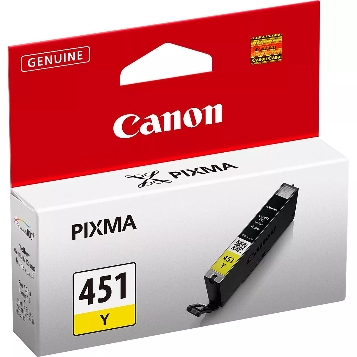 Canon CLI-451 Original Ink Cartridge for Canon PIXMA iP7240, iP8740, iX6840, MG5440, MG5540, MG5640, MG6340, MG6440, MG7140, MG7540, MX924, MG6450, MG6640 Printers atomoffice