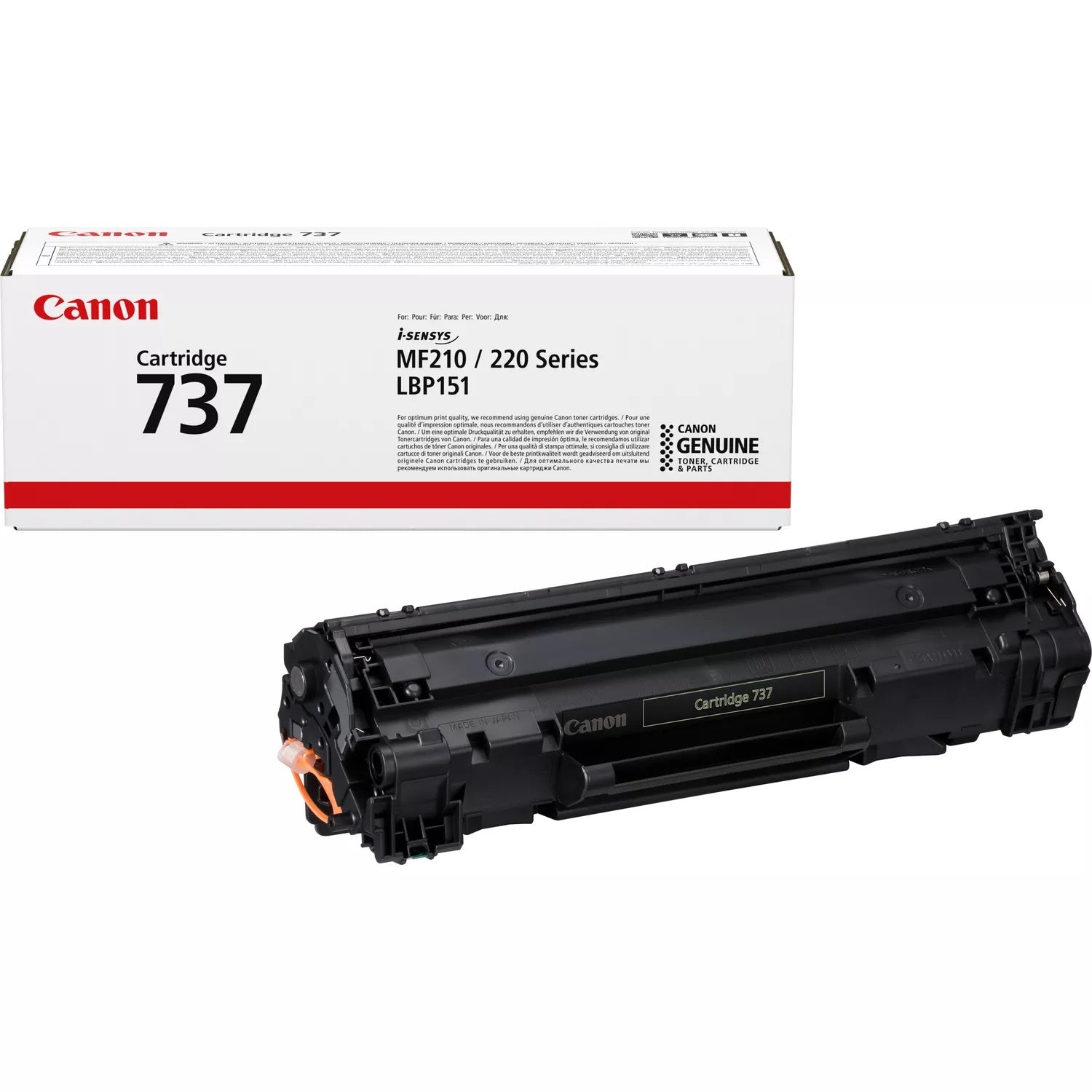 Canon EP-737 Black Original Toner Cartridge atomoffice