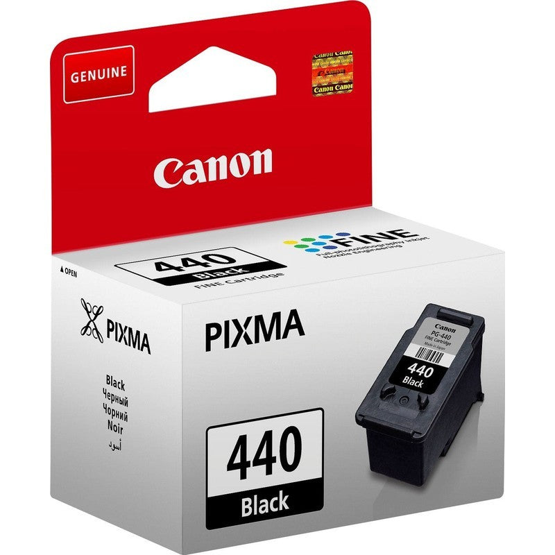 Canon PG-440 Original Ink Cartridge for Canon PIXMA MG2140, MG2240, MG3140, MG3240, MG3540, MG4140, MG4240, MX374, MX394, MX434, MX454, MX474, MX514, MX524, MX534, MG3640, TS5140, MG3640S atomoffice
