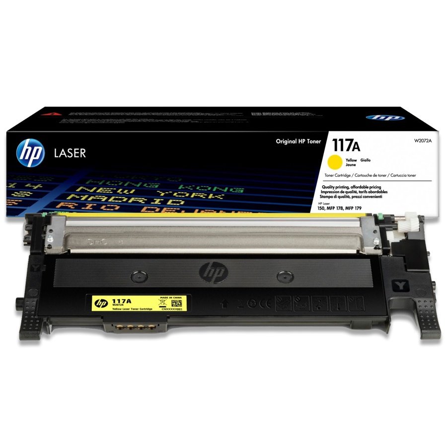 HP 117A Original Toner Cartridge for HP Color Laser 150a, 150nw, MFP 178nw, MFP 178nwg, MFP 179fnw, MFP 179fwg Printers atomoffice