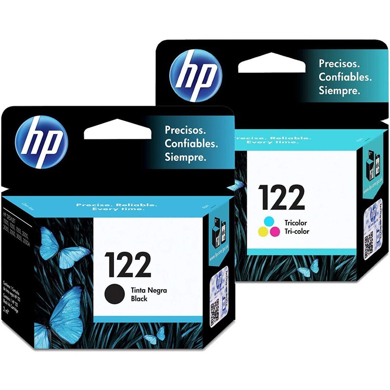 HP 122 2-pack Original Ink Cartridges atomoffice
