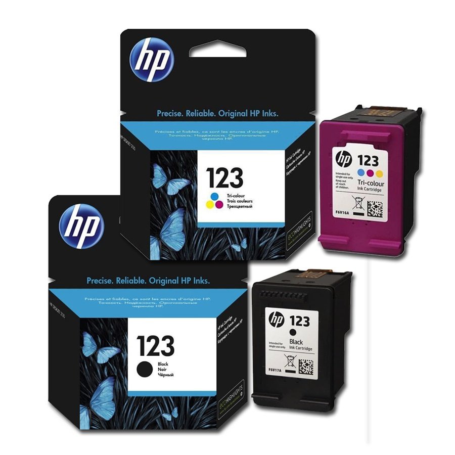 HP 123 Original Ink Cartridge atomoffice