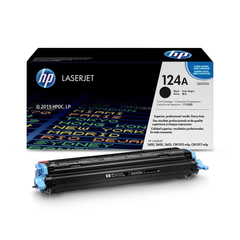 HP 124A Original Toner Cartridge for HP LaserJet 1600, 2600, MFP CM1015 series atomoffice