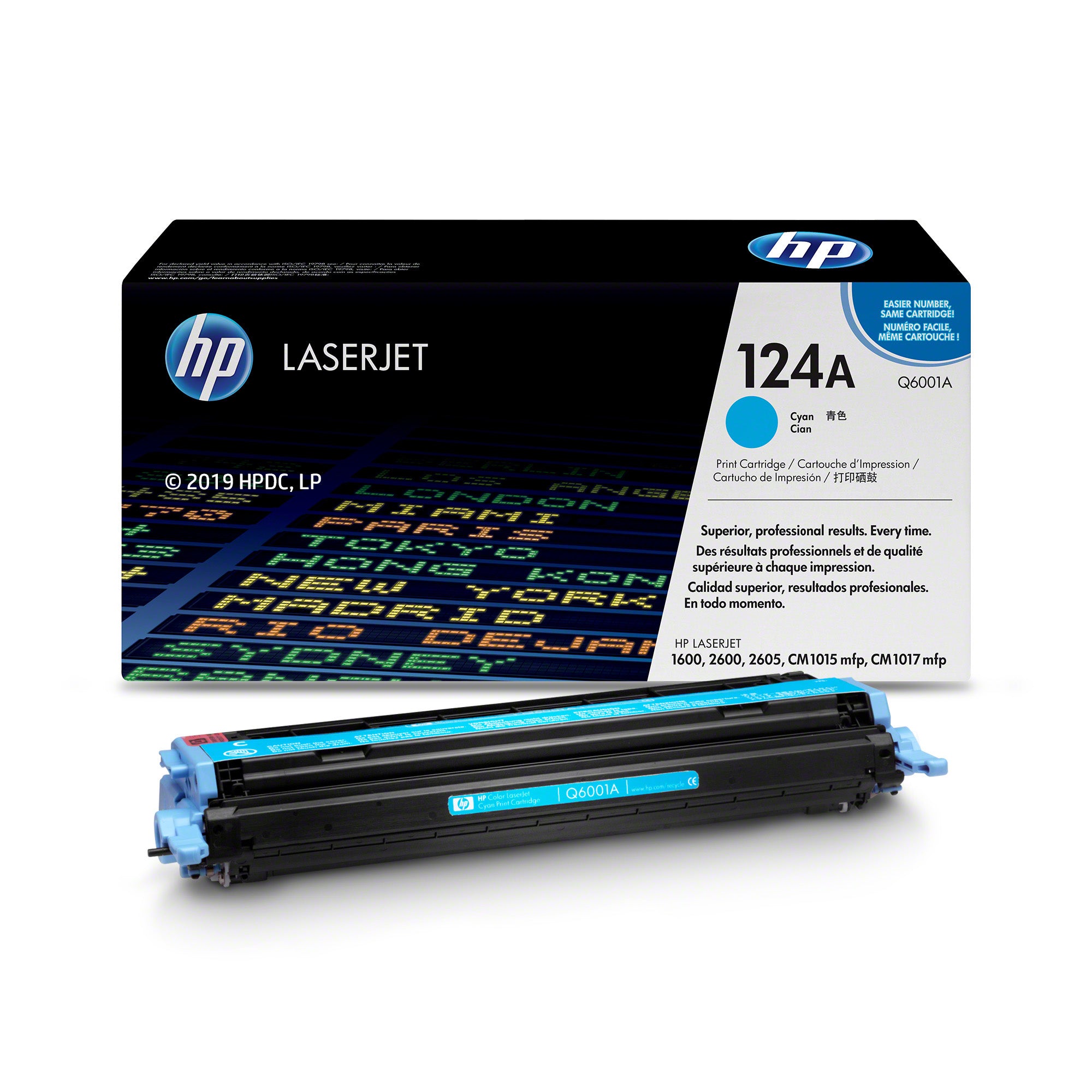 HP 124A Original Toner Cartridge for HP LaserJet 1600, 2600, MFP CM1015 series atomoffice