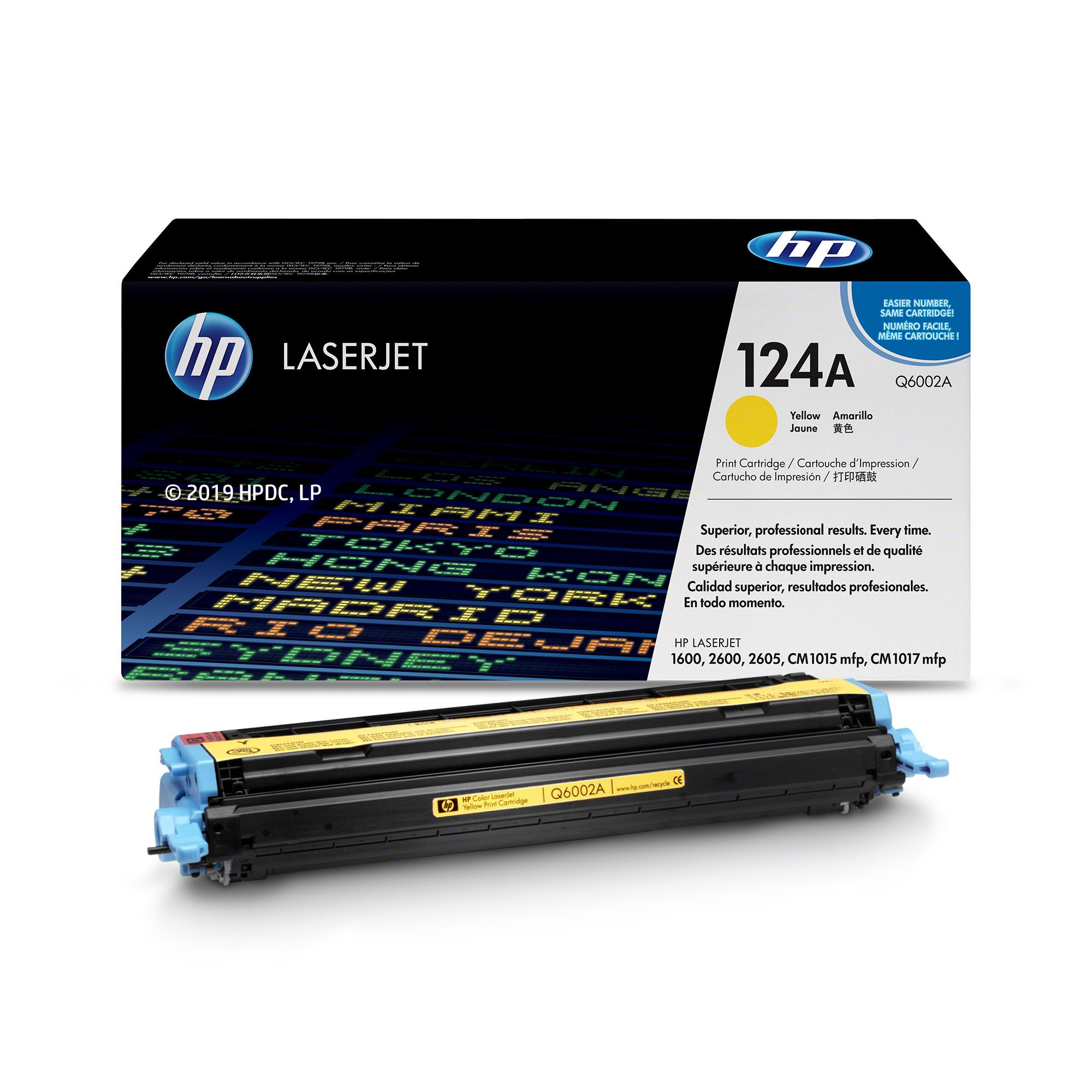 HP 124A Original Toner Cartridge for HP LaserJet 1600, 2600, MFP CM1015 series atomoffice