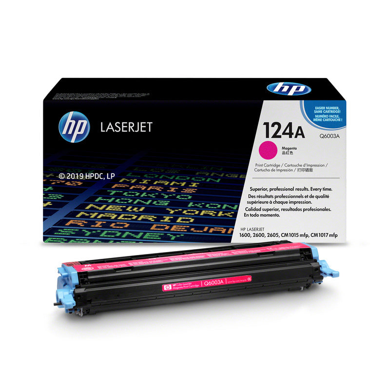 HP 124A Original Toner Cartridge for HP LaserJet 1600, 2600, MFP CM1015 series atomoffice