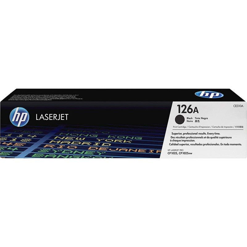 HP 126A Original Toner Cartridge for HP LaserJet Pro CP1025, CP1025nw Color Printers atomoffice