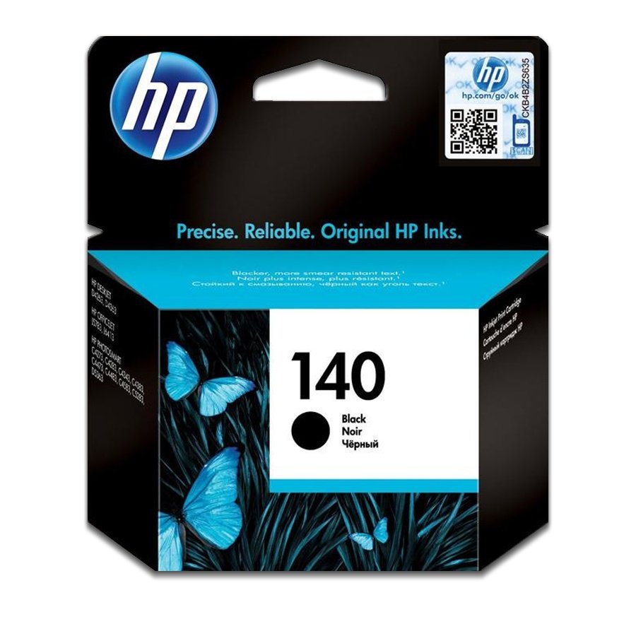 HP 140 Black Original Ink Cartridge atomoffice