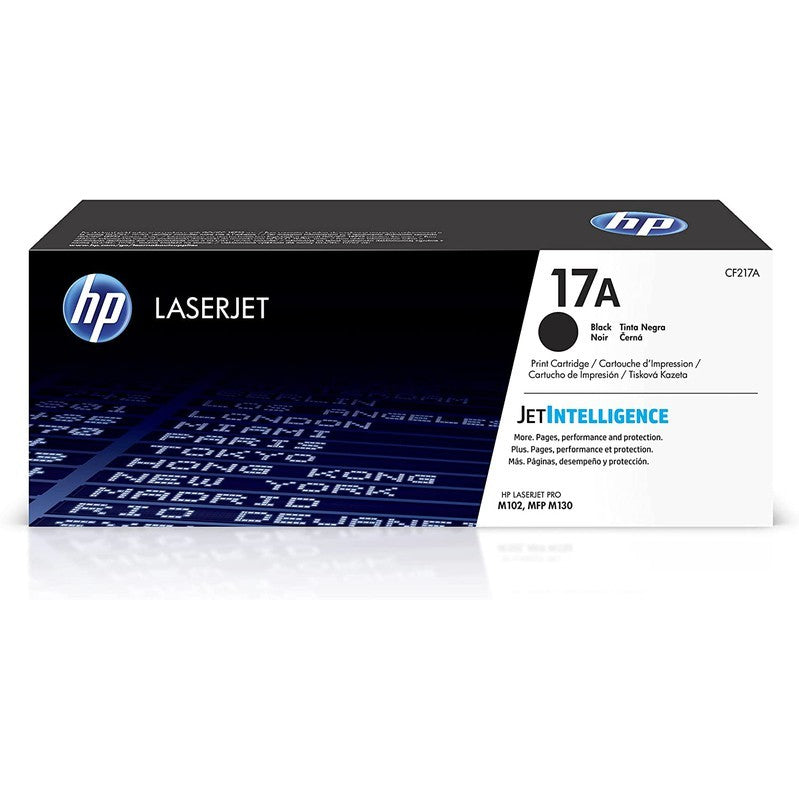 HP 17A Black Original Toner Cartridge for HP LaserJet Pro M102, MFP M130 Printers atomoffice