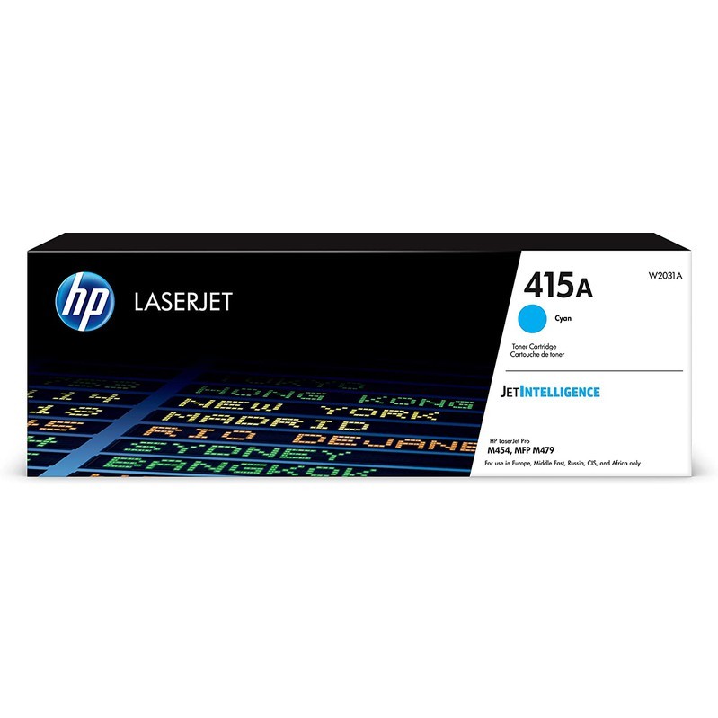 HP 415A Original Toner Cartridge for HP Color LaserJet Enterprise M455dn, MFP M480f, Pro M454dn, Pro M454dw, Pro M454nw, Pro MFP M479dw, Pro MFP M479fdn, Pro MFP M479fdw, Pro MFP M479fnw Printers atomoffice