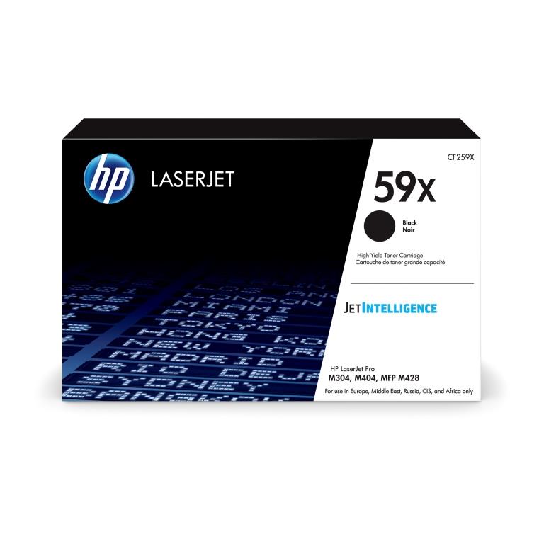 HP 59X Original Toner Cartridge for HP LaserJet Enterprise M406dn, MFP M430f, Pro M304a, M305d, M305dn, M404dn, M404dw, M404n, M405d, M405dn, M405dw, M405n, MFP M329dn, M329dw, M428fdn, M428fdw, M429fdn, M429fdw, M428dw, M429dw Printer atomoffice