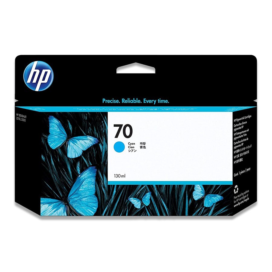 HP 70 Pigment Original Ink Cartridge 130ml atomoffice