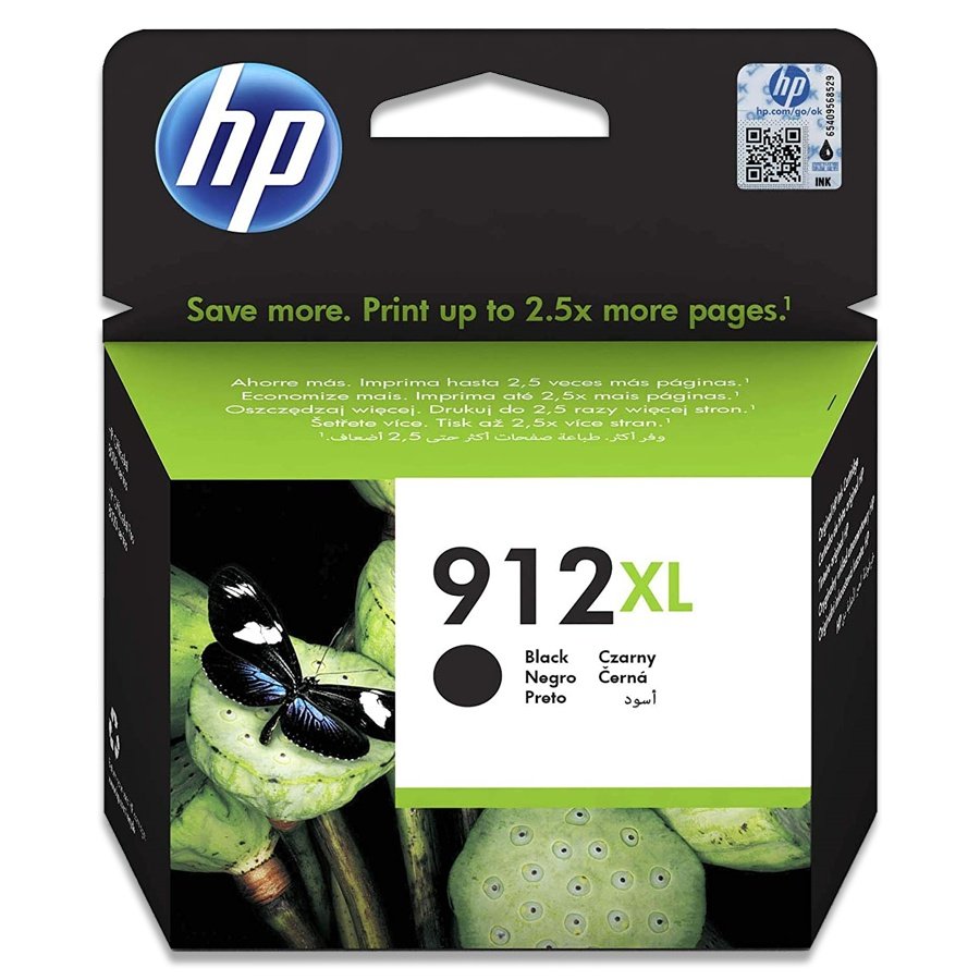 HP 912 Original Ink Cartridge for HP Officejet 8010,Pro 8020, Pro 8030 All-in-One Printer series atomoffice