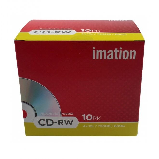 Imation CD-RW 700MB 52X Jewel Case Rewritable atomoffice