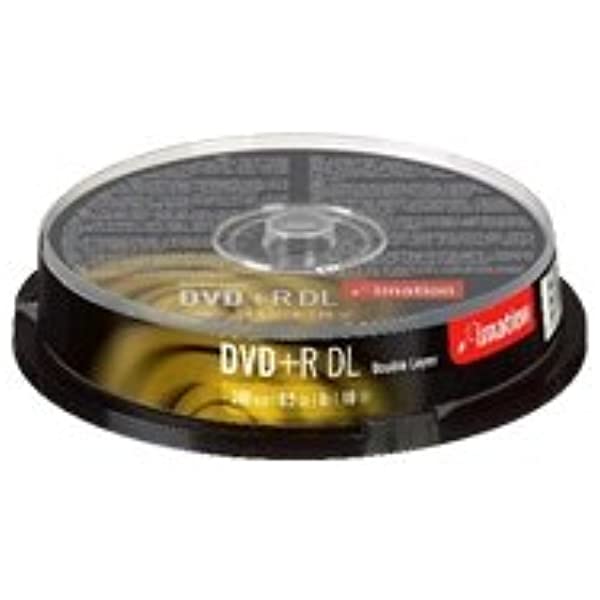 Imation DVD-R 8.5GB 8X Spindle Pack Double layer - 10 pack atomoffice