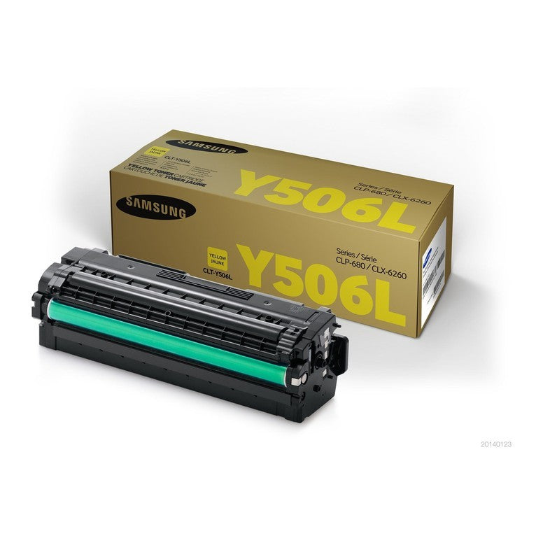 Samsung CLT-Y506L High Yield Toner Cartridge atomoffice