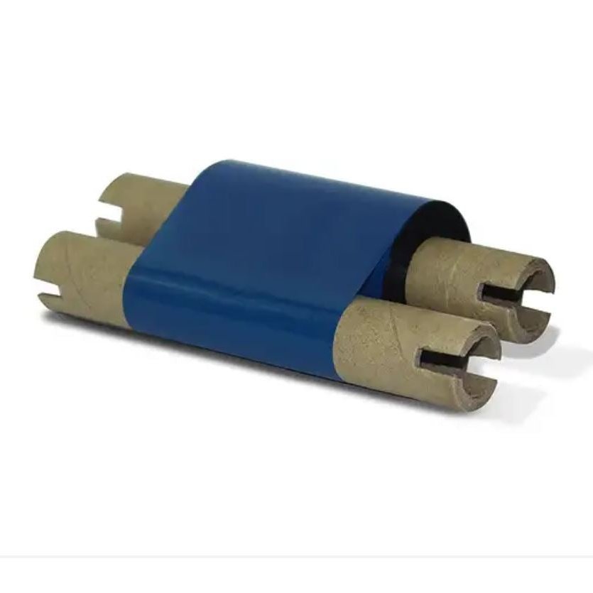 Thermal Transfer Wax Ribbon Roll 55mm x 74mtrs - 1/2 inch core Ink out atomoffice