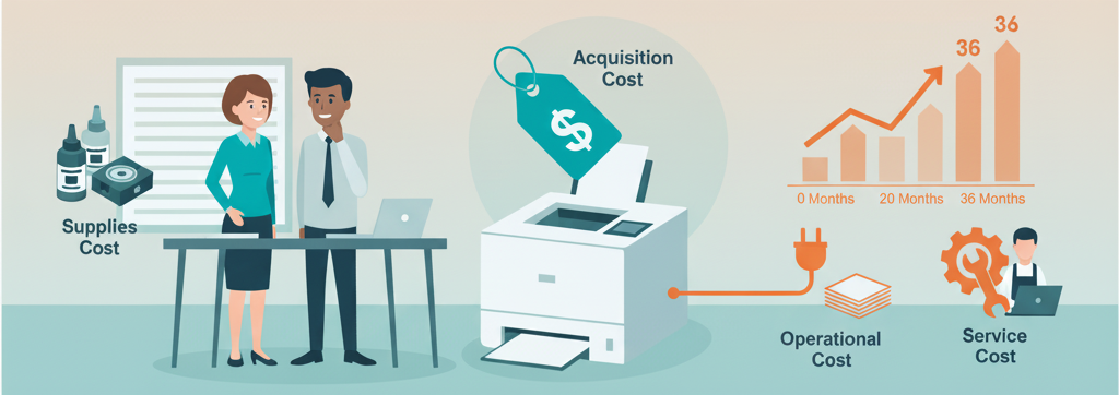 How to Calculate the Total Cost of Ownership (TCO) for Printers: A Complete Guide