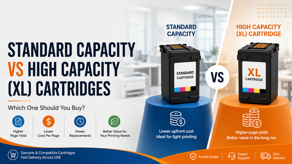 Standard vs High Capacity Cartridges: Which One Should You Buy?