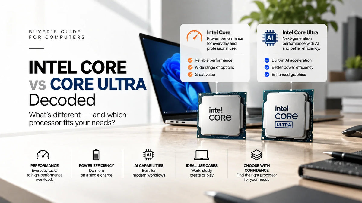 Intel Core vs Core Ultra, Decoded