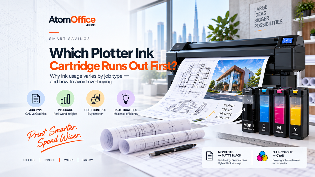 Plotter Ink (2/3): Why One Cartridge Always Runs Out First