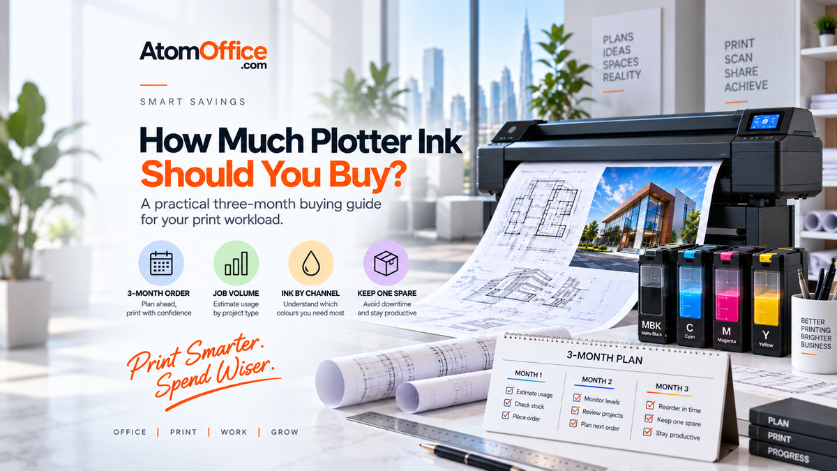 Plotter Ink (3/3): How Much Plotter Ink Should You Buy?