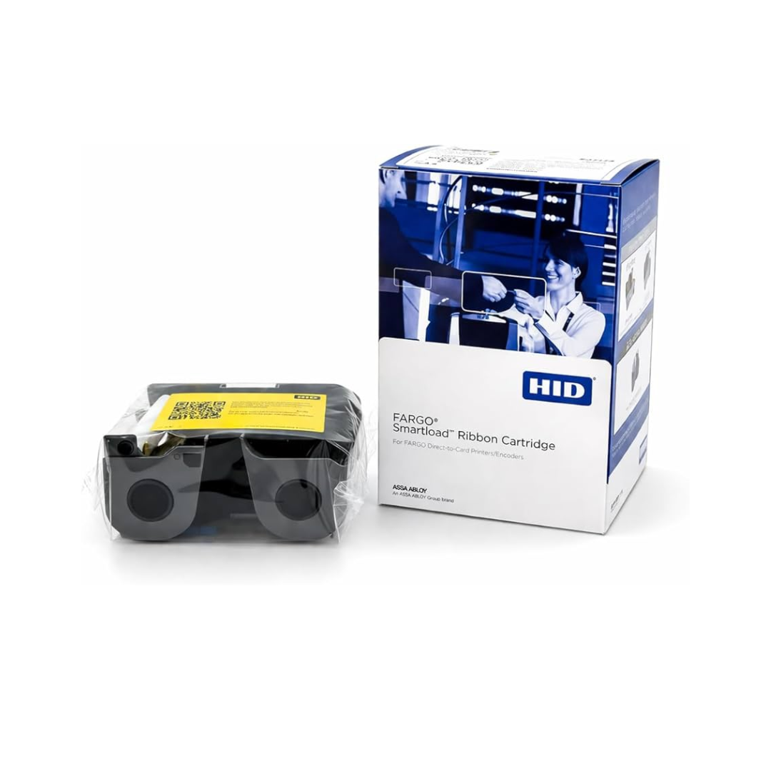 HID FARGO ID Card Printer Ribbon 45030 | YMCKO Colour 300 Images - for DTC1250e &amp; DTC1000 atomoffice