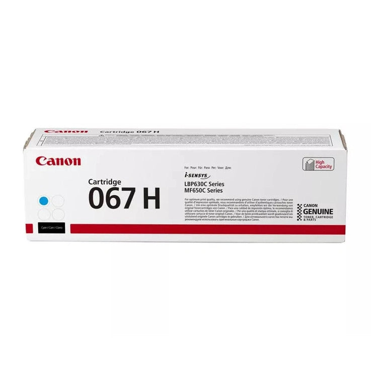 Canon 067H Original Toner Cartridge for i-SENSYS LBP631Cw, LBP633Cdw, MF651Cw, MF655Cdw, MF657Cdw, MF651Cw, MF655Cw, MF657Cw