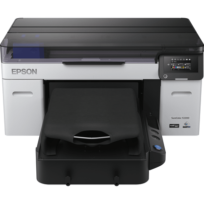 Epson SureColor SC-F2200 Direct-to-Garment Printer, DTG and DTFilm, UltraChrome DG Ink C11CK80301B0 atomoffice
