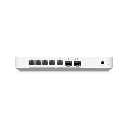 Ubiquiti UniFi Cloud Gateway Fiber UCG-Fiber, 10G SFP+ and 10 GbE WAN, 5 Gbps IDS/IPS, 50+ Devices atomoffice