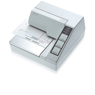 Epson TM-U295 Impact Dot Matrix Slip Printer, Flatbed Design, Serial Interface atomoffice