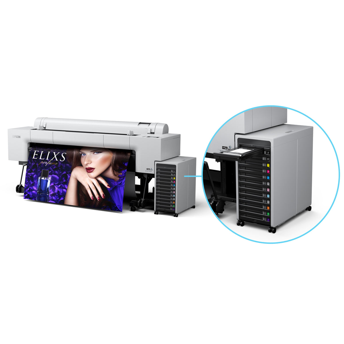 Epson SureColor P20500 64-inch Photo Production Printer, 12-Colour UltraChrome Pro12 C11CK99301A1 atomoffice