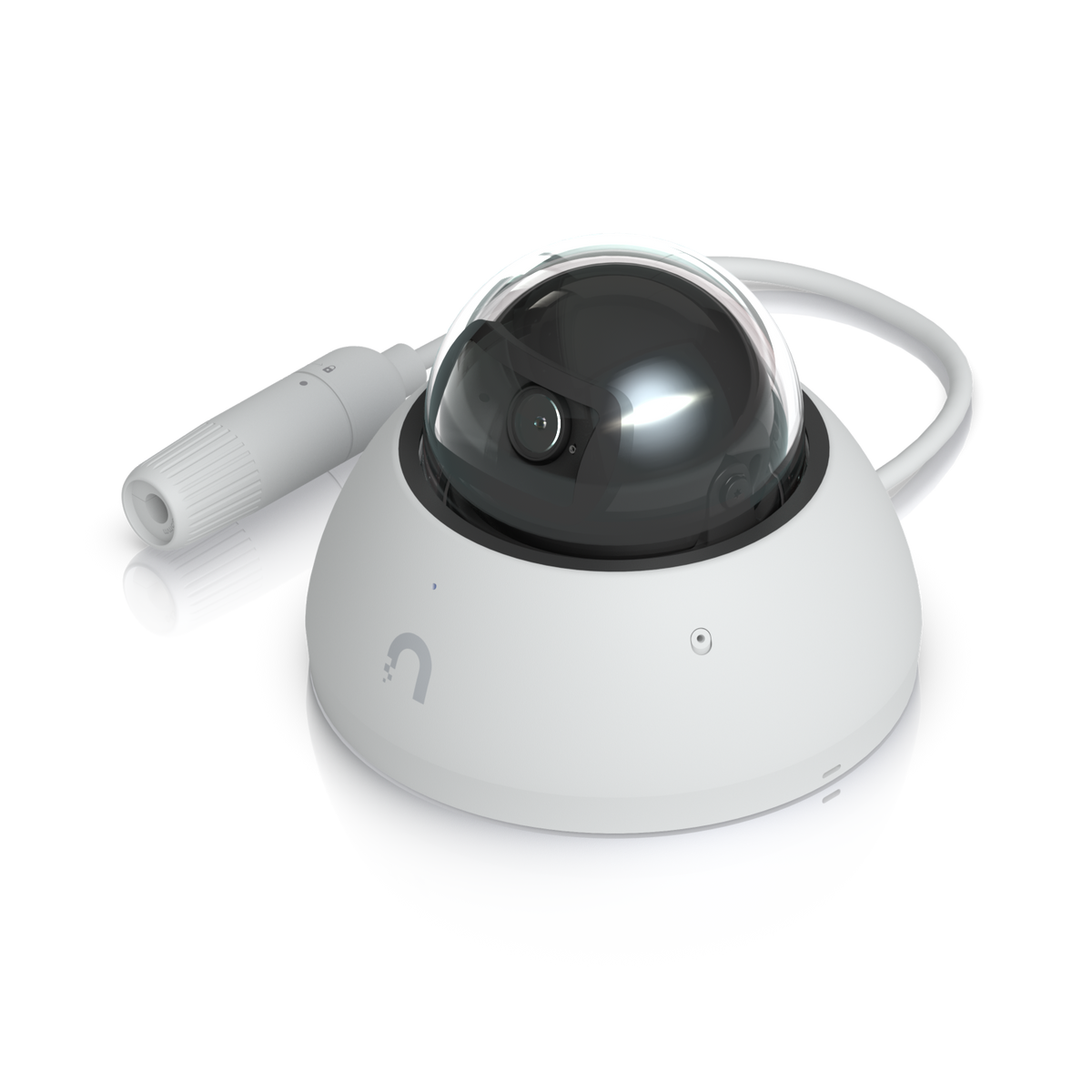 Ubiquiti Camera AI Dome, 4K 8MP PoE Dome Camera, 40 m IR, Face and Plate Recognition, IP66 IK10, White, UVC-AI-Dome-W atomoffice