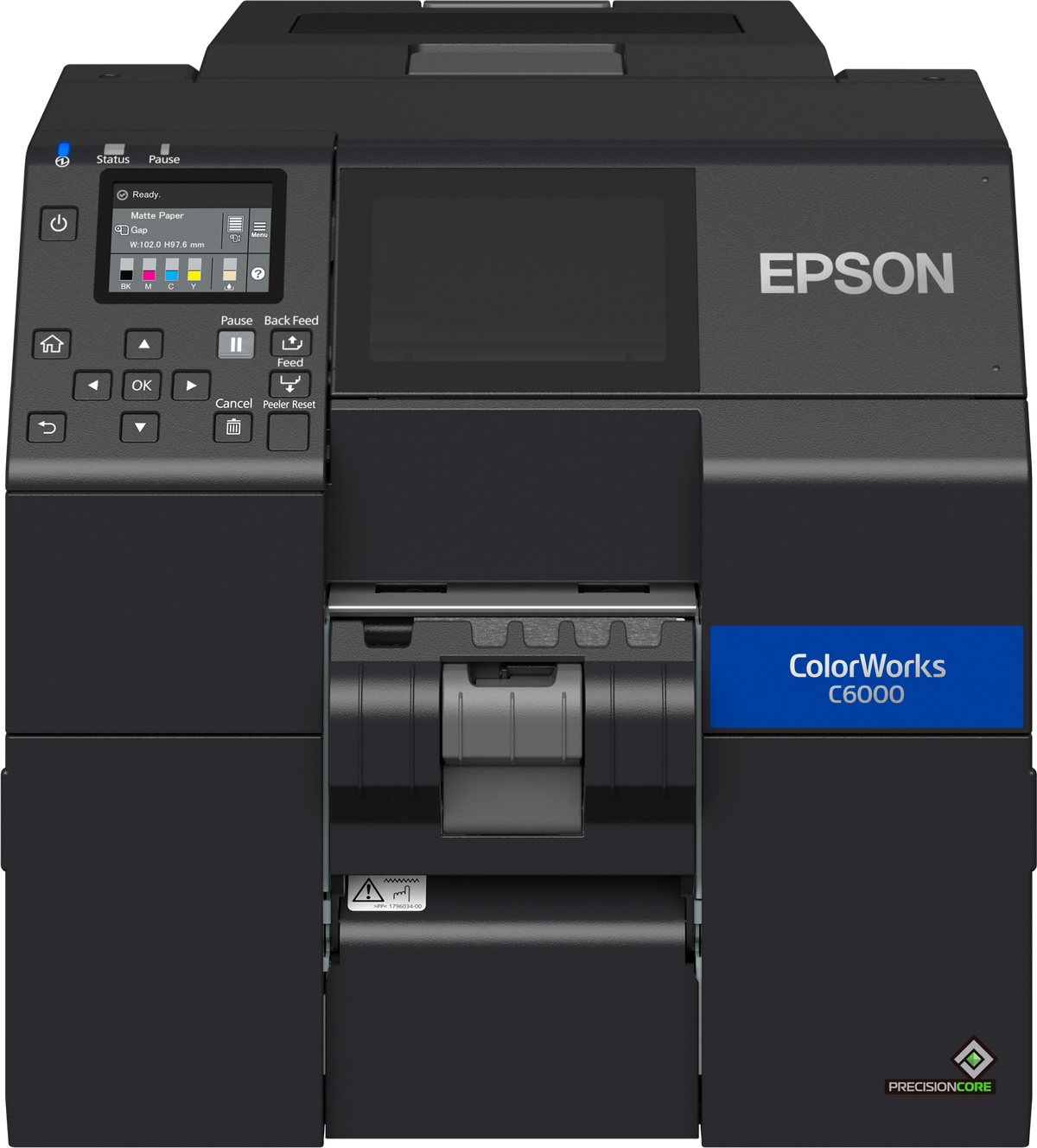 Epson ColorWorks C6000Pe Matte Black (MK) C31CH76202MK view 1 atomoffice