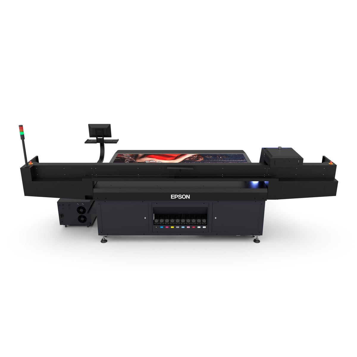 Epson SureColor V7000 UV Flatbed Printer, 2.5m x 1.25m Print Area, 10-Colour Ink C11CH89101A0 atomoffice