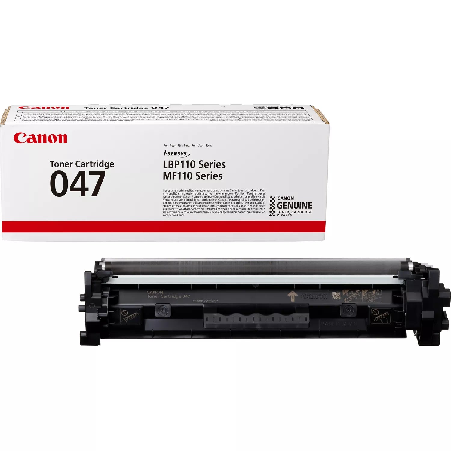 Canon 047 Black Original Toner Cartridge