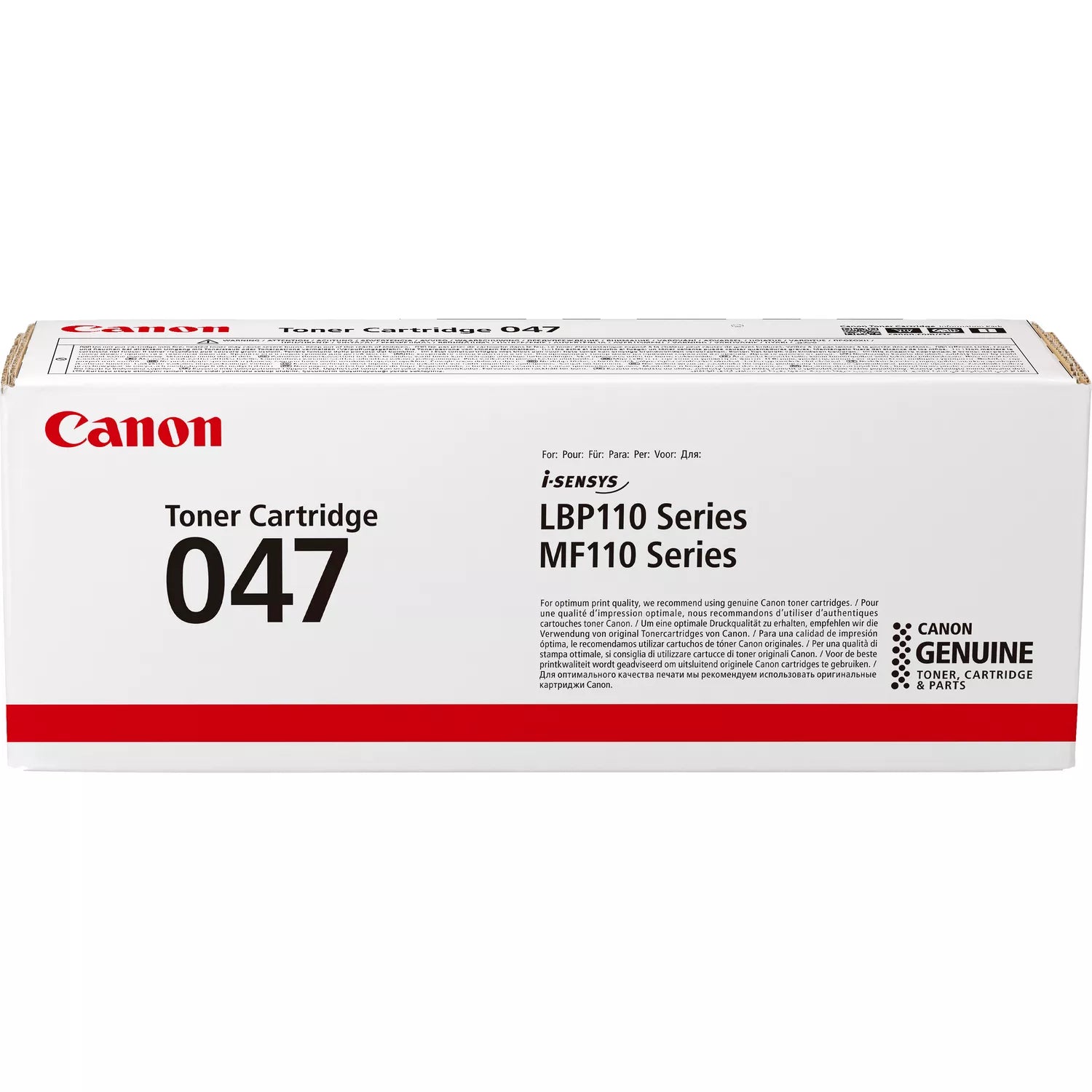 Canon 047 Black Original Toner Cartridge