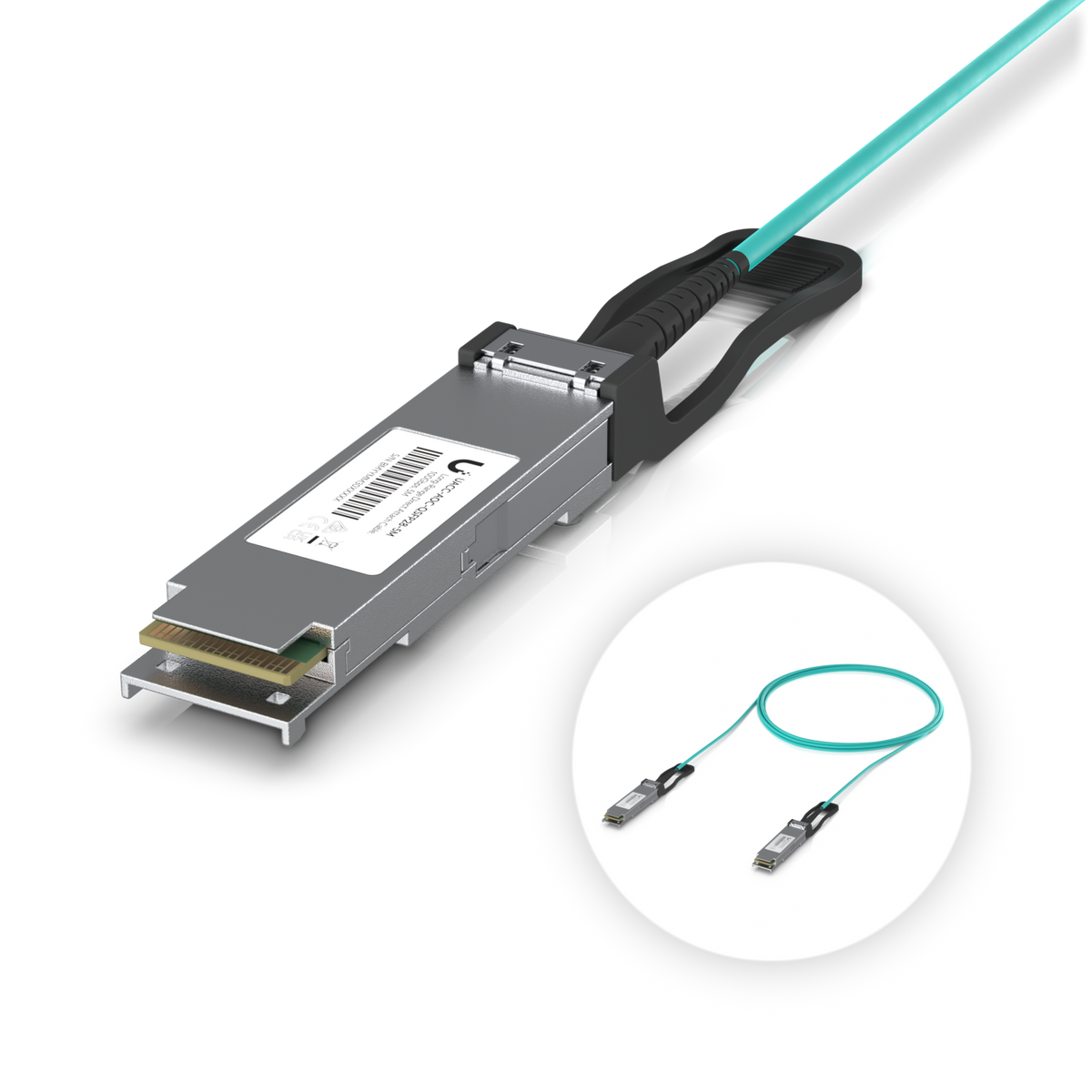 Ubiquiti 100G Long-Range Direct Attach Cable UACC-AOC-QSFP28-5M, QSFP28, OM3 Fibre, 5 m atomoffice