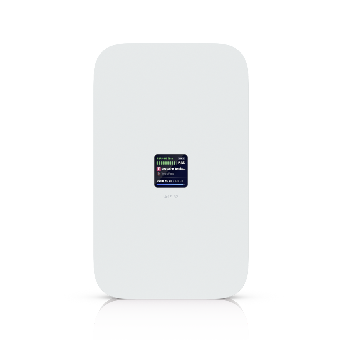 Ubiquiti UniFi 5G Max U5G-Max, 5G NR and LTE Modem, 3.4 Gbps Peak, Dual SIM/eSIM, PoE Powered atomoffice