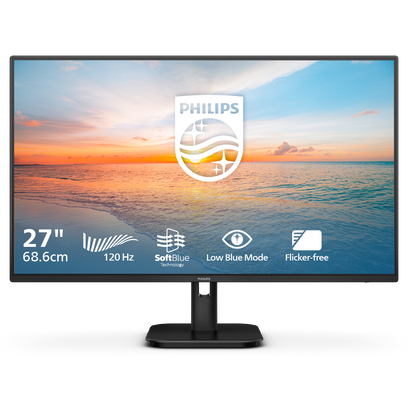 Philips 27" 27E1N2100E Flat FHD Monitor IPS panel 120Hz- DP, HDMI atomoffice