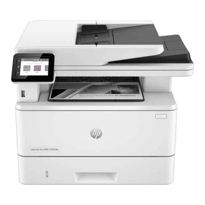 HP LaserJet Pro MFP 4103fdw Printer