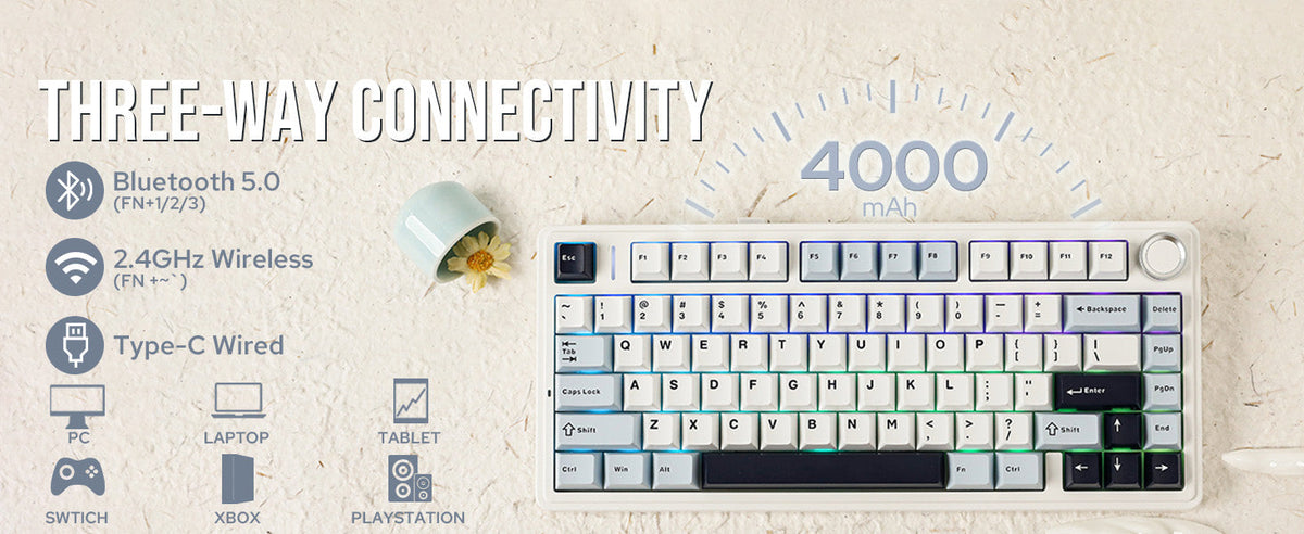 AULA F75 – Premium 75% Mechanical Keyboard — view 4