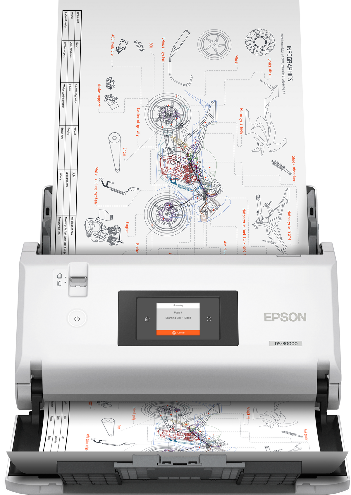 Epson WorkForce DS-30000 B11B256401BE view 1 atomoffice