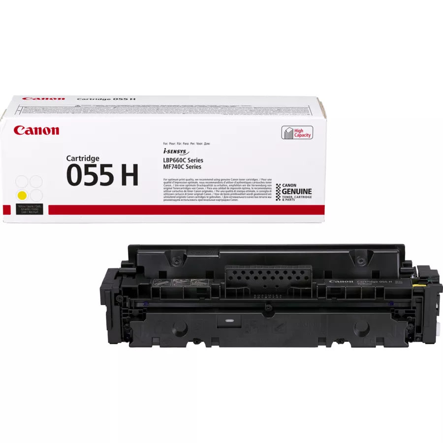 Canon 055H Original Toner Cartridge for Canon i-SENSYS MF744Cdw, MF742Cdw, LBP663Cdw, LBP664Cx, MF746Cx Printers